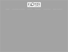 Tablet Screenshot of floydsthirstparlor.com